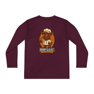 Reggie The Chef - Youth Long Sleeve Competitor Tee