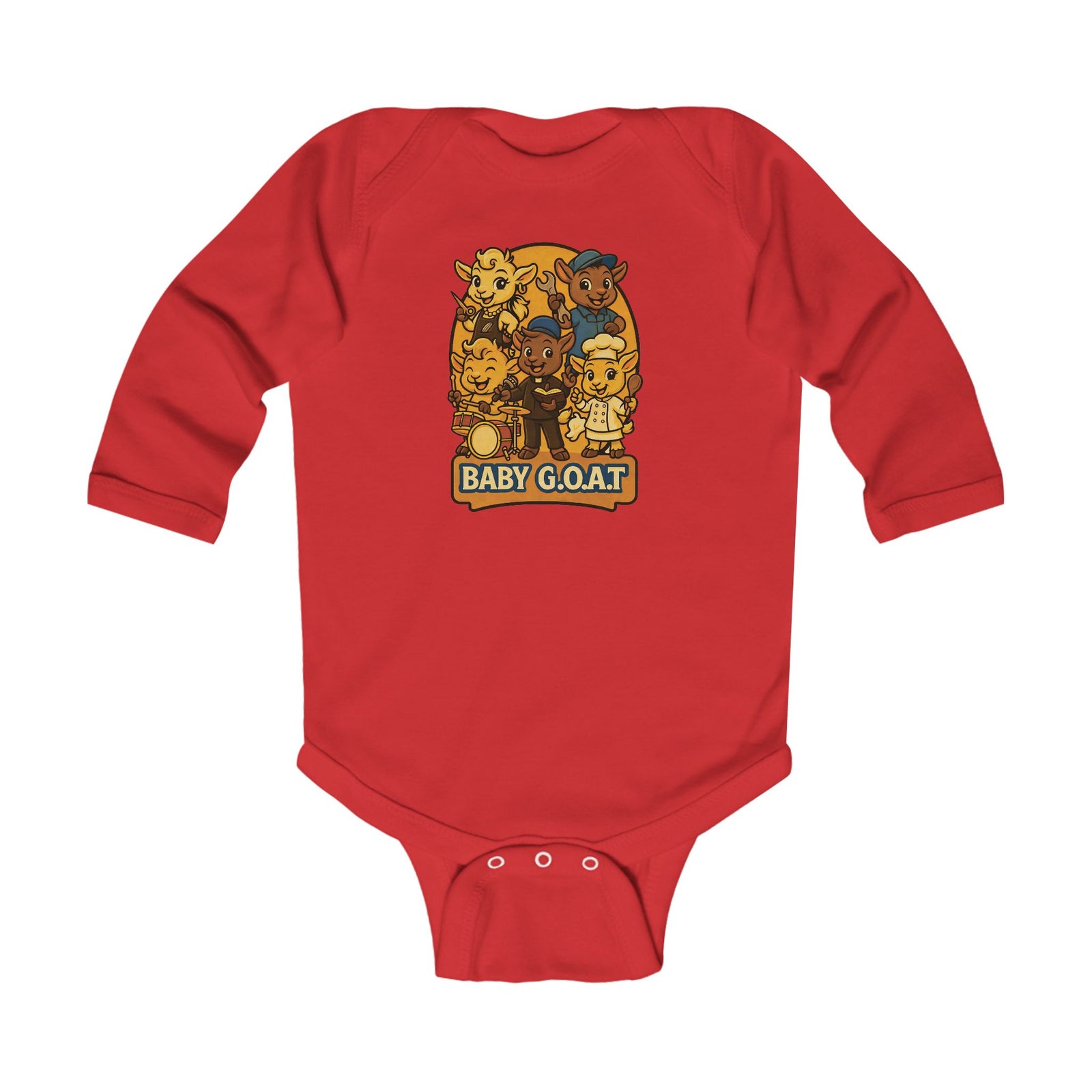 Future GOATs Club - Infant Long Sleeve Bodysuit