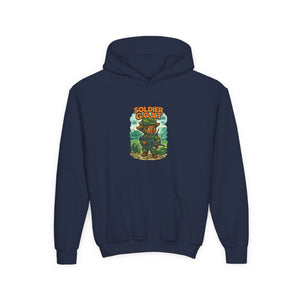 AJ The Soldier G.O.A.T - Youth Heavy Blend Hooded Sweatshirt