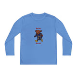 Devon The Touchdown Star In Action - Youth Long Sleeve Competitor Tee