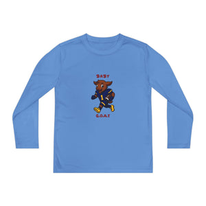 Devon The Touchdown Star In Action - Youth Long Sleeve Competitor Tee