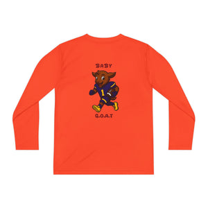 Devon The Touchdown Star In Action - Youth Long Sleeve Competitor Tee