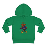 Devon The Touchdown Star In Action - Toddler Pullover Fleece Hoodie