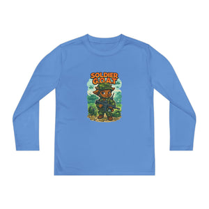 AJ The Soldier G.O.A.T - Youth Long Sleeve Competitor Tee