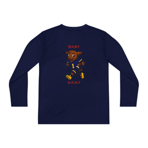 Devon The Touchdown Star In Action - Youth Long Sleeve Competitor Tee