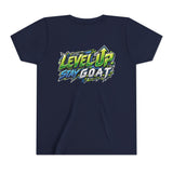 Youth "Locked In Level Up" Gaming T-Shirt — Stay G.O.A.T. Youth Short Sleeve Tee