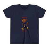 Devon The Touchdown Star In Action - Youth Short Sleeve Tee