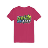 Youth "Locked In Level Up" Gaming T-Shirt — Stay G.O.A.T. Youth Short Sleeve Tee
