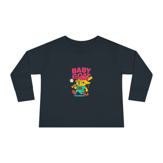 Erin The Slugger - Toddler Long Sleeve Tee