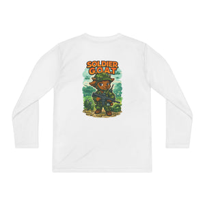 AJ The Soldier G.O.A.T - Youth Long Sleeve Competitor Tee