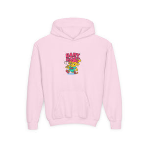 Erin The Slugger - Youth Heavy Blend Hooded Sweatshirt