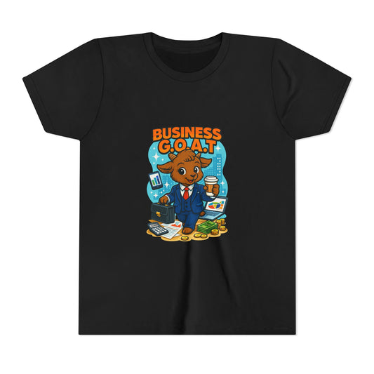 Tomas The Business G.O.A.T - Youth Short Sleeve Tee