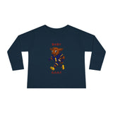 Devon The Touchdown Star In Action - Toddler Long Sleeve Tee