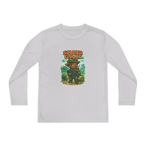 AJ The Soldier G.O.A.T - Youth Long Sleeve Competitor Tee