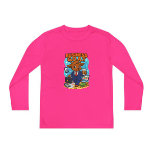 Tomas The Business G.O.A.T - Youth Long Sleeve Competitor Tee