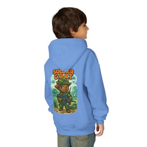 AJ The Soldier G.O.A.T - Youth Heavy Blend Hooded Sweatshirt
