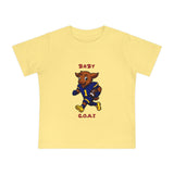 Devon The Touchdown Star In Action - Baby Short Sleeve T-Shirt