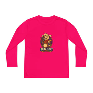 Will The Drummer - Youth Long Sleeve Competitor Tee