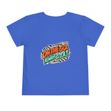 Toddler Tee — Catch Me If You Can Scooter Graphic (On The Go, Always G.O.A.T.)