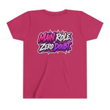 Main Character Energy Youth T-Shirt — "Main Role. Zero Doubt." Youth Short Sleeve T-Shirt