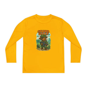 AJ The Soldier G.O.A.T - Youth Long Sleeve Competitor Tee