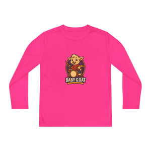 Will The Drummer - Youth Long Sleeve Competitor Tee