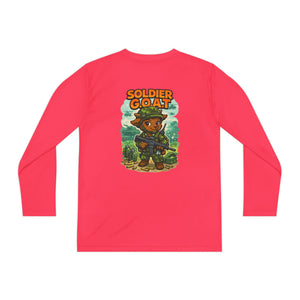 AJ The Soldier G.O.A.T - Youth Long Sleeve Competitor Tee