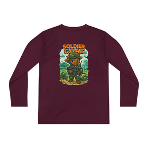 AJ The Soldier G.O.A.T - Youth Long Sleeve Competitor Tee