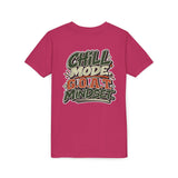 Youth T-Shirt - 'Stay Chill, Move Different' Skate G.O.A.T Youth Short Sleeve T-Shirt