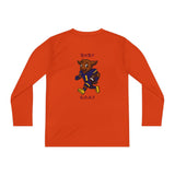 Devon The Touchdown Star In Action - Youth Long Sleeve Competitor Tee