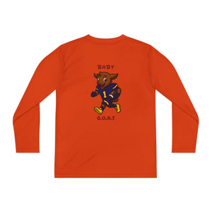 Devon The Touchdown Star In Action - Youth Long Sleeve Competitor Tee