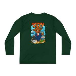 Tomas The Business G.O.A.T - Youth Long Sleeve Competitor Tee