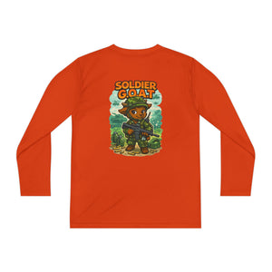 AJ The Soldier G.O.A.T - Youth Long Sleeve Competitor Tee