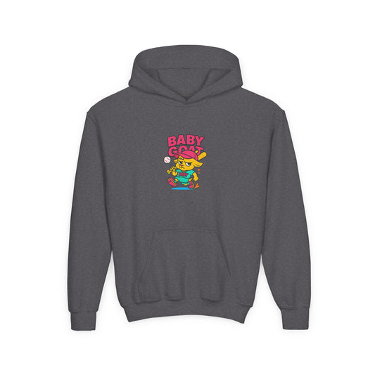 Erin The Slugger - Youth Heavy Blend Hooded Sweatshirt