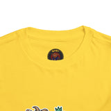 Toddler Tee — "Too Cool for Timeout" Goat Graphic Short Sleeve Shirt