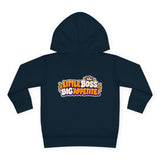 Toddler Hoodie — "Snack Boss" Cute Cartoon Pullover (Little Boss, Big Appetite)