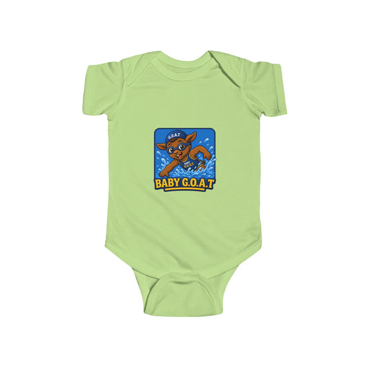 Remy The Swimmer - Infant Fine Jersey Bodysuit