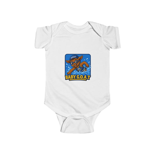 Remy The Swimmer - Infant Fine Jersey Bodysuit
