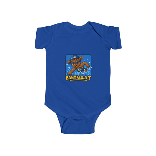 Remy The Swimmer - Infant Fine Jersey Bodysuit