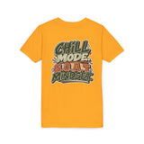 Youth T-Shirt - 'Stay Chill, Move Different' Skate G.O.A.T Youth Short Sleeve T-Shirt
