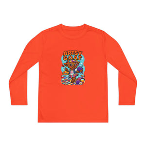 Amber The Artsy G.O.A.T - Youth Long Sleeve Competitor Tee