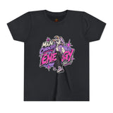 Main Character Energy Youth T-Shirt — "Main Role. Zero Doubt." Youth Short Sleeve T-Shirt