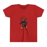 Devon The Touchdown Star In Action - Youth Short Sleeve Tee