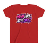 Main Character Energy Youth T-Shirt — "Main Role. Zero Doubt." Youth Short Sleeve T-Shirt