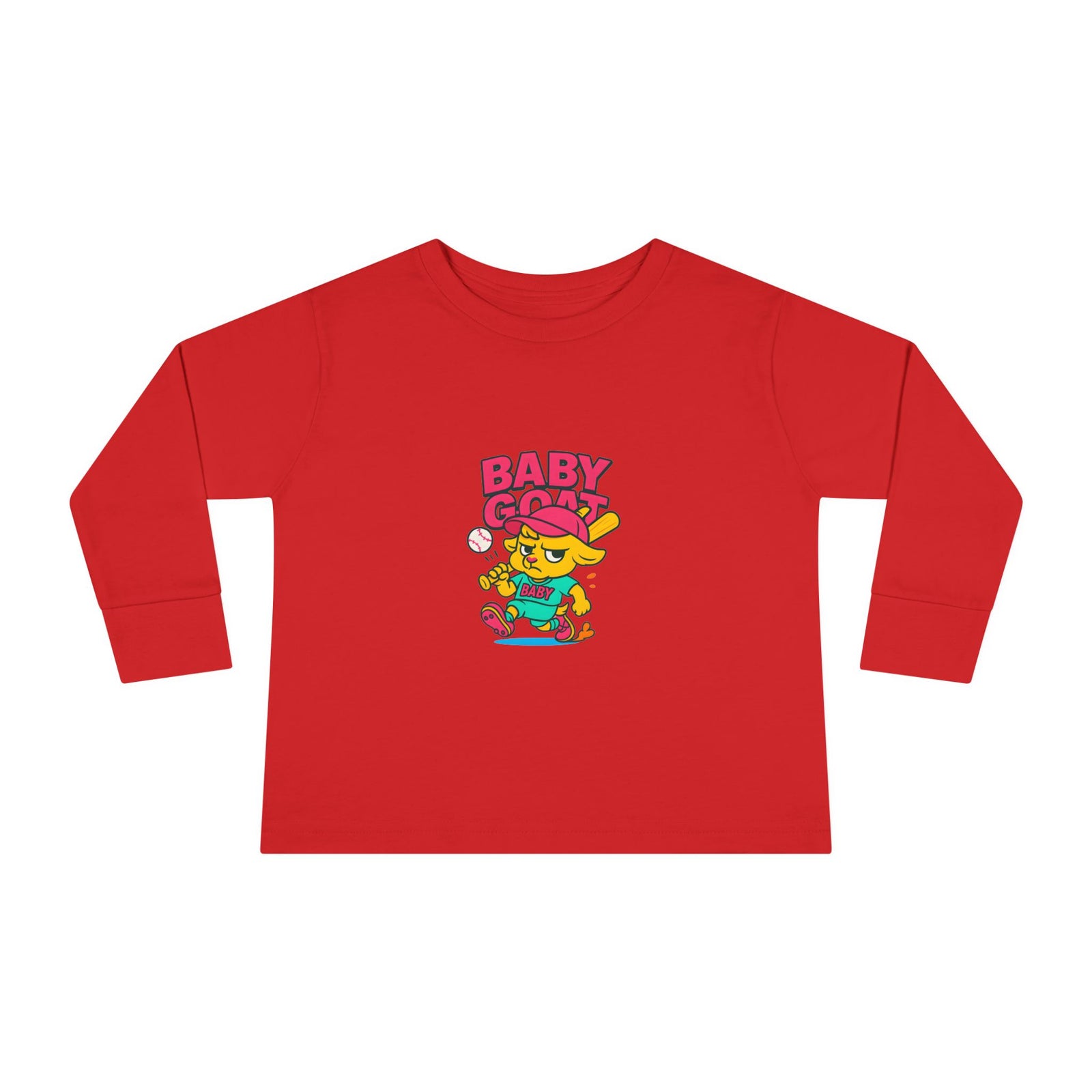 Erin The Slugger - Toddler Long Sleeve Tee