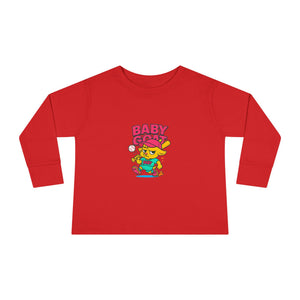 Erin The Slugger - Toddler Long Sleeve Tee