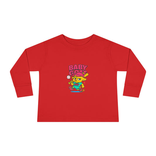 Erin The Slugger - Toddler Long Sleeve Tee