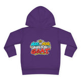 Toddler Hoodie — 'Tiny Hooves Big Moves' The Dancing G.O.A.T Kids Pullover