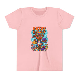 Amber The Artsy G.O.A.T - Youth Short Sleeve Tee