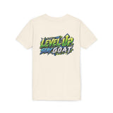 Youth "Locked In Level Up" Gaming T-Shirt — Stay G.O.A.T. Youth Short Sleeve Tee